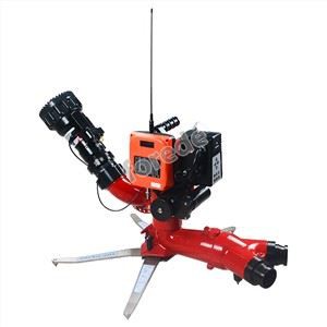 Bezprzewodowy pilot zdalnego sterowania przenośne armatki wodne dla robotów pożarniczych
