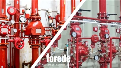 Zawór alarmowy zalania systemu sygnalizacji pożaru
