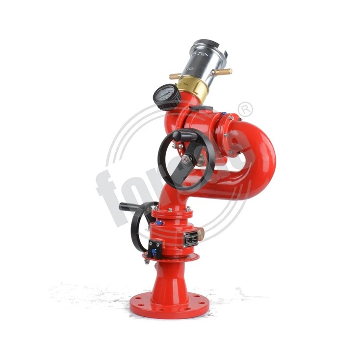 Manual Fire Monitor With SS304&Brass Nozzle manufacturers