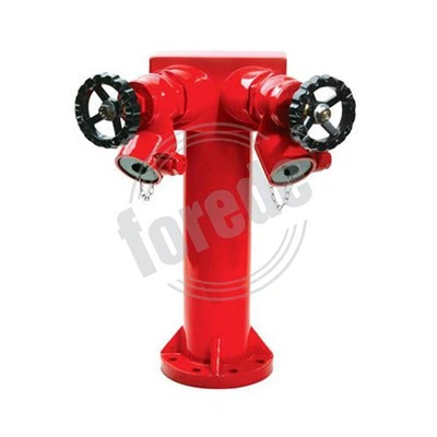 Hydrant z mokrą beczką